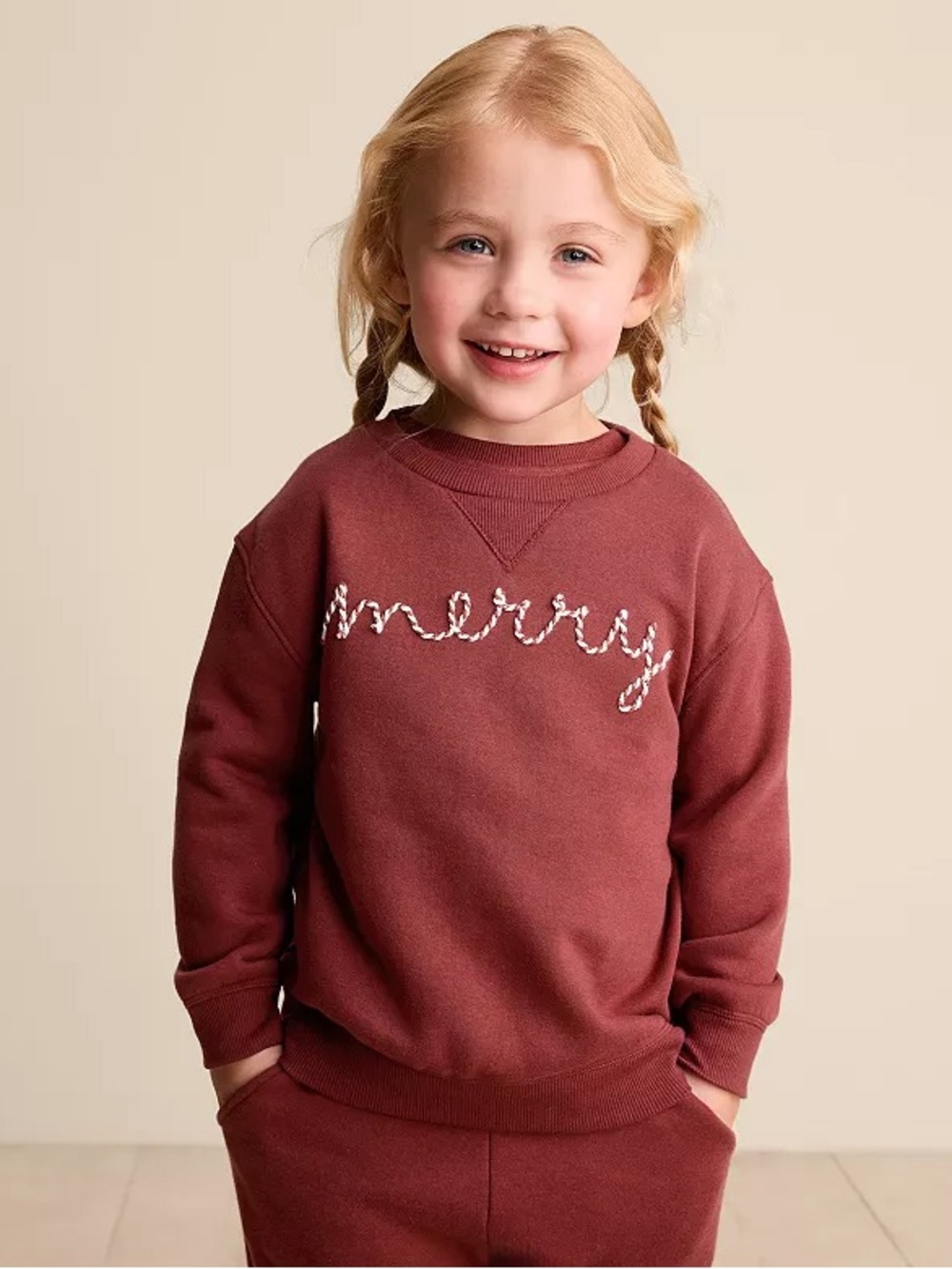 Little Co by Lauren Conrad - 'Merry' Pullover Sweatshirt - 18M